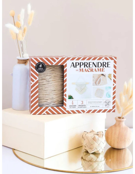 Caja para aprender macramé