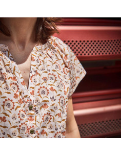 Patrón de blusa o vestido Okinawa - Ikatee 2