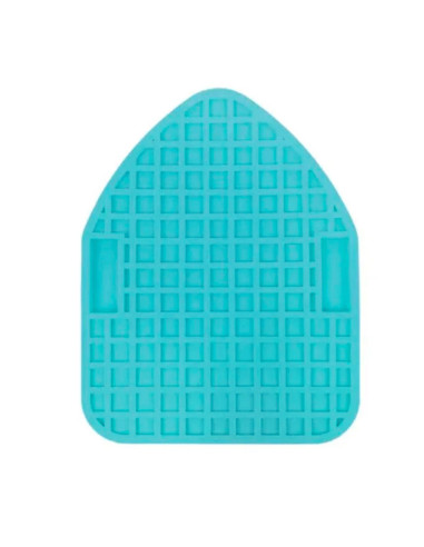 Cinta al bies patchwork - Azul pavo real