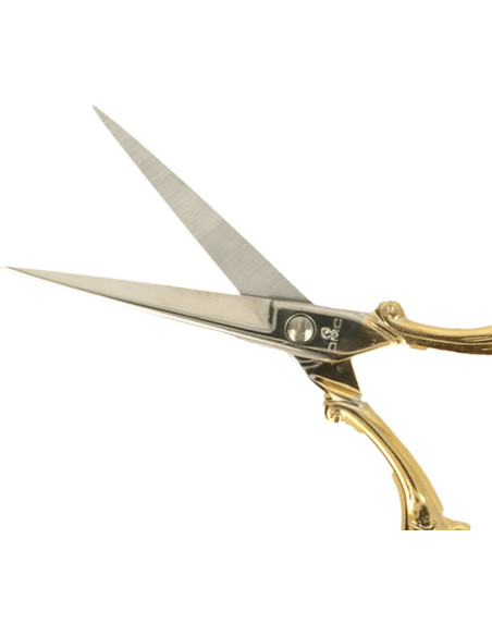 Tijeras de bordar pavo real dorado DMC 9 cm
