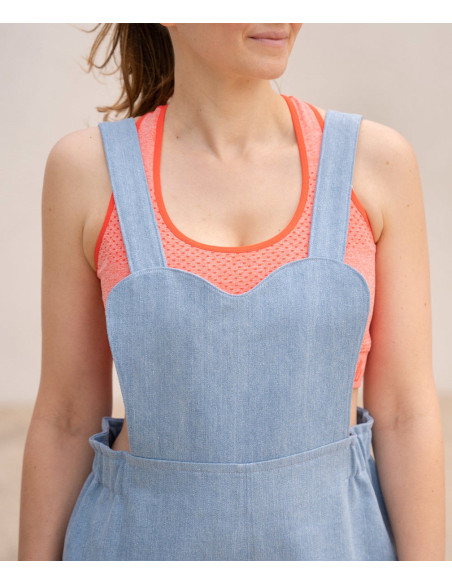Patrón de peto, pantalón y short Hélium - Anna Rose patterns