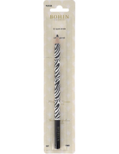Lápiz de tiza Zebra Bohin - Negro 2