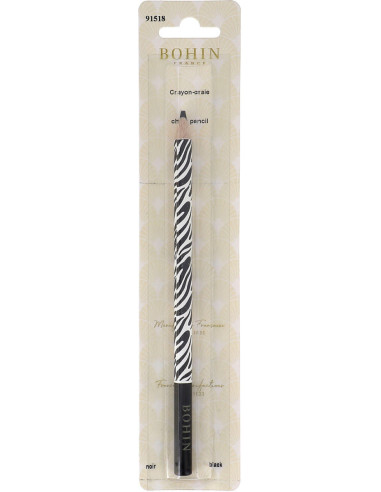 Lápiz de tiza Zebra Bohin - Negro
