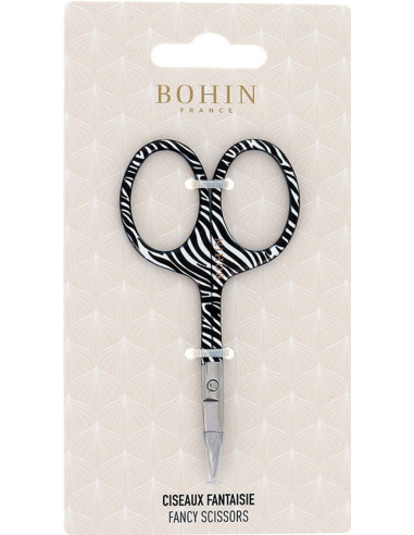 Tijeras de bordado Cebra Bohin 9 cm