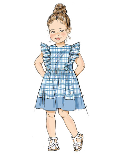 Patrón de vestido - Butterick 7004