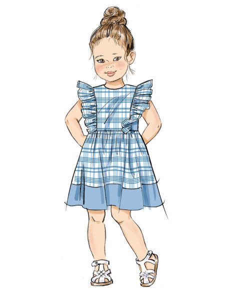 Patrón de vestido - Butterick 7004