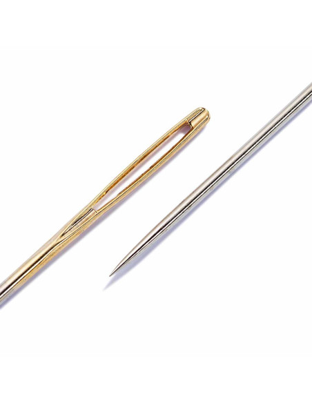 Agujas de tapicería con punta