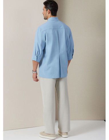 Patrón de camisa - Vogue 2039