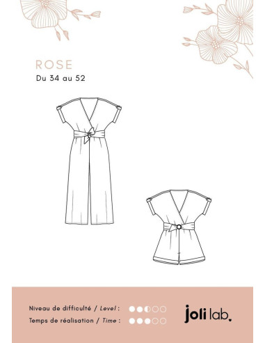 Patrón de combinación Rosa - Joli Lab
