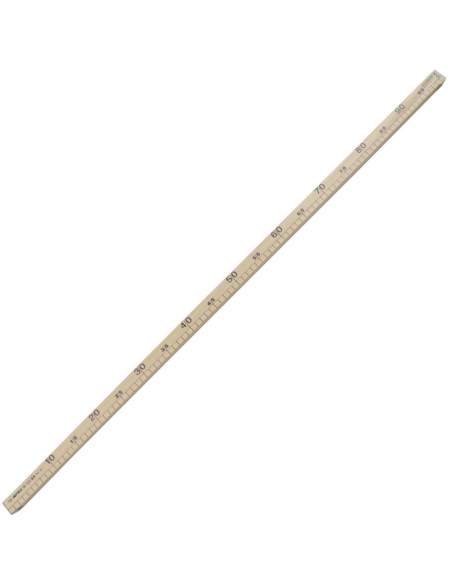 Metro de madera homologado cuadrado