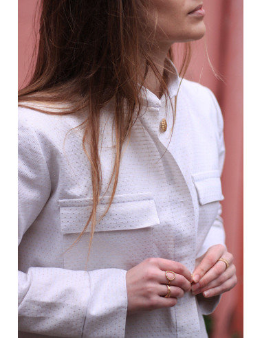 Patrón de chaqueta Clarence - Cha´ Coud