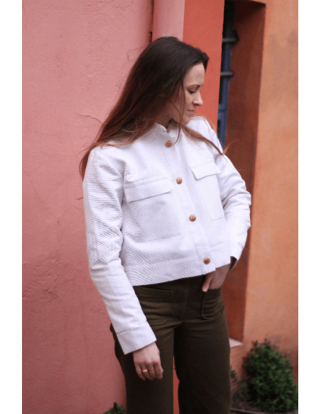 Patrón de chaqueta Clarence - Cha´ Coud