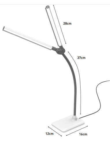 Lámpara de mesa DuoPro Daylight