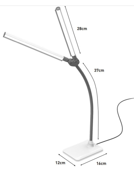 Lámpara de mesa DuoPro Daylight