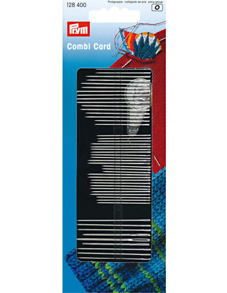 Surtido de 50 agujas para coser, remendar y tapizar.