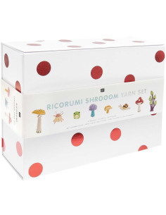 Caja de 35 ovillos de algodón Ricorumi - Shrooom