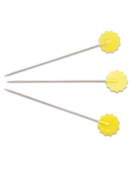 Alfileres de acolchado con cabeza de flor
