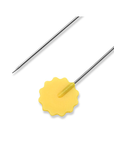 Alfileres de acolchado con cabeza de flor