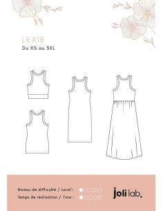 Patrón de vestido Lexie - Joli Lab 2