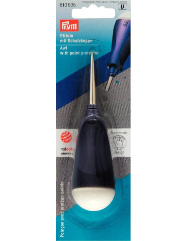 Punzón con protector de punta ergonómico