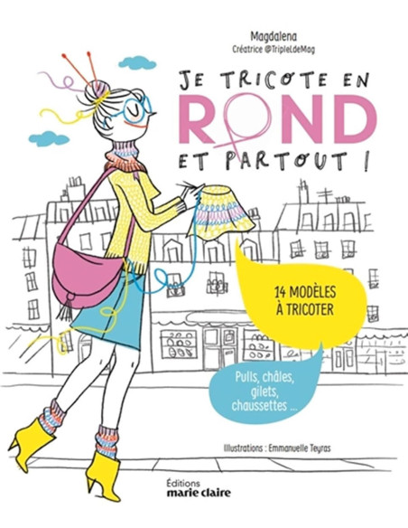 Libro tejo en redondo y en todas partes