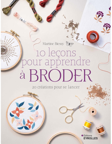 Libro 10 lecciones para aprender a bordar