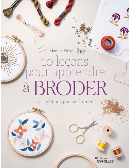 Libro 10 lecciones para aprender a bordar