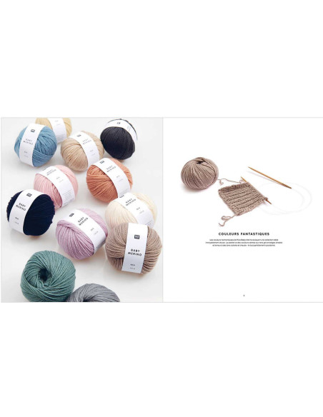 Folleto Baby Merino Rico Design n° 01