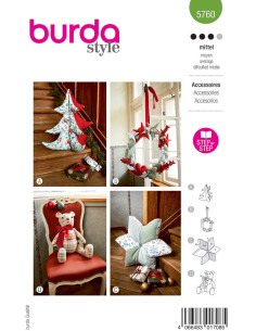 Patrón de decoración - Burda 5760