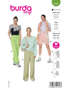 Patrón de pantalón - Burda 5761