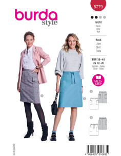 Patrón de falda - Burda 5779
