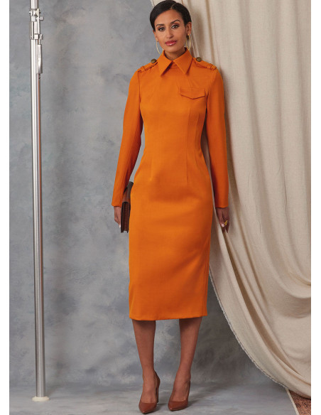 Patrón de vestido - Vogue 2045