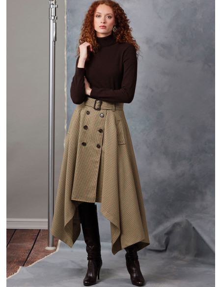Patrón de falda - Vogue 2050