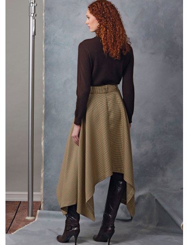 Patrón de falda - Vogue 2050