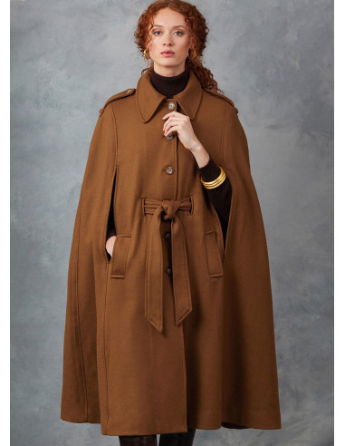 Patrón de capa - Vogue 2054