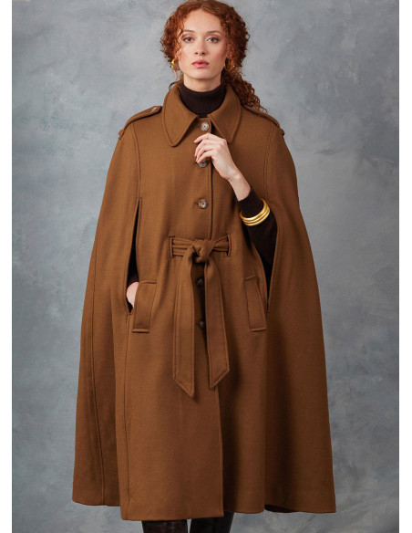 Patrón de capa - Vogue 2054
