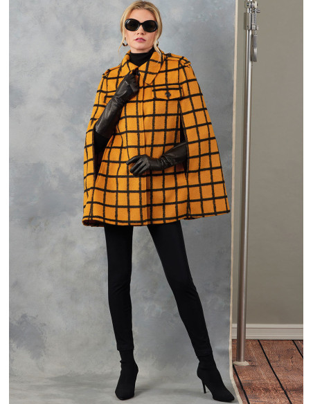 Patrón de capa - Vogue 2054