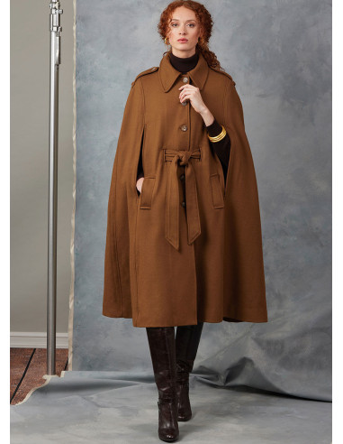 Patrón de capa - Vogue 2054