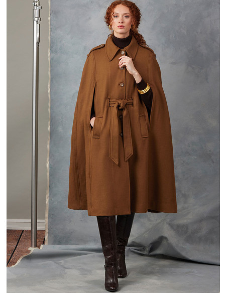 Patrón de capa - Vogue 2054