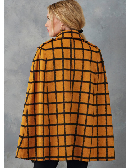 Patrón de capa - Vogue 2054