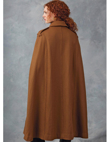 Patrón de capa - Vogue 2054