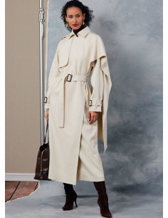 Patrón de abrigos - Vogue 2055