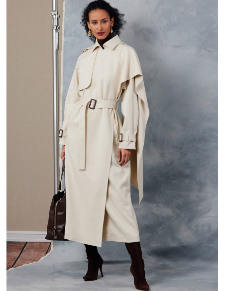 Patrón de abrigos - Vogue 2055