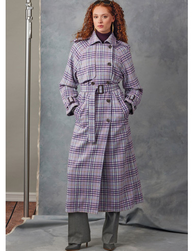 Patrón de abrigos - Vogue 2055