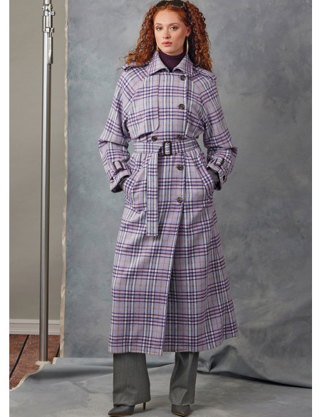 Patrón de abrigos - Vogue 2055