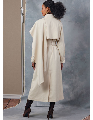 Patrón de abrigos - Vogue 2055