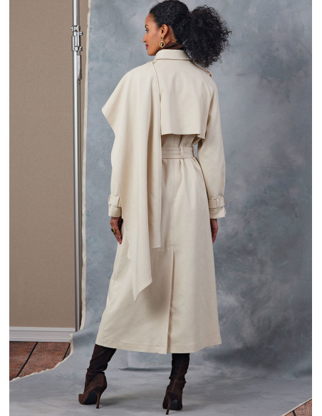 Patrón de abrigos - Vogue 2055