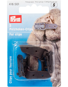 Clips para abrigos de piel - Marrón