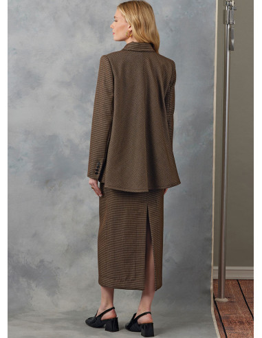 Patrón de chaqueta - Vogue 2056