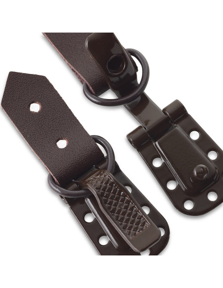 Clips para abrigos de piel - Marrón